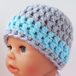 How to Crochet Crochet Hat Pattern With Photo Tutorial, Baby Hat ...