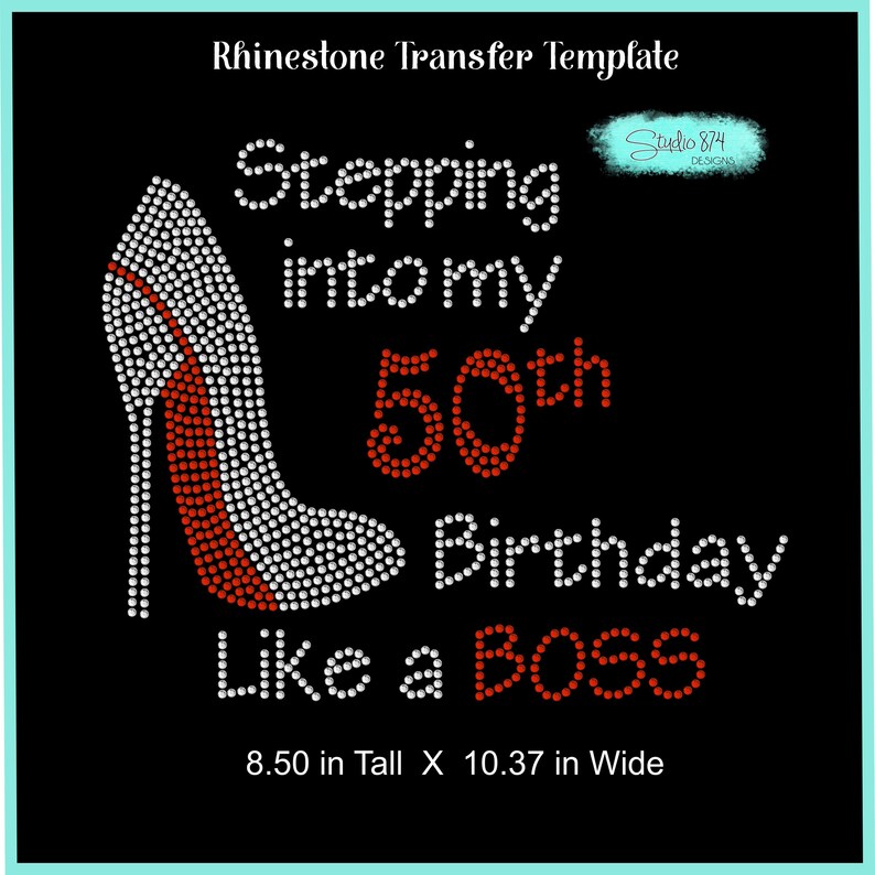 Download Stepping into my Birthday Rhinestone Instant Download SVG ...