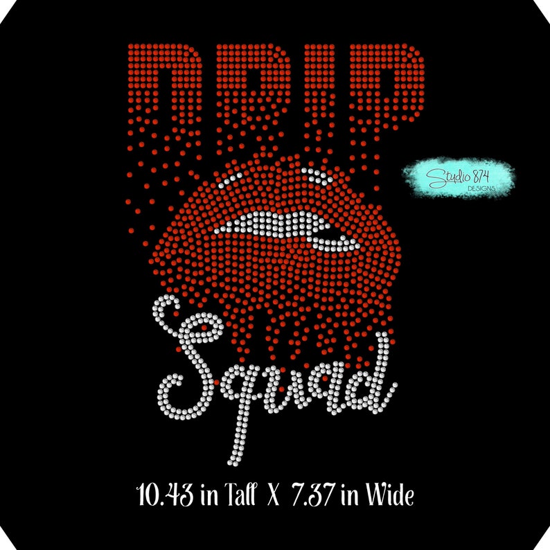 Download Birthday Drip Squad Rhinestone Instant Download SVG EPS | Etsy