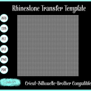 Téléchargement numérique SVG strass - troupeau de feuilles de strass 10 x 10