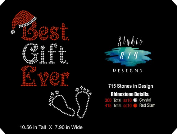 Christmas Maternity Rhinestone Transfer Template Pattern Stencil - Baby Holiday  t-shirt Bling - DIY - Download SVG