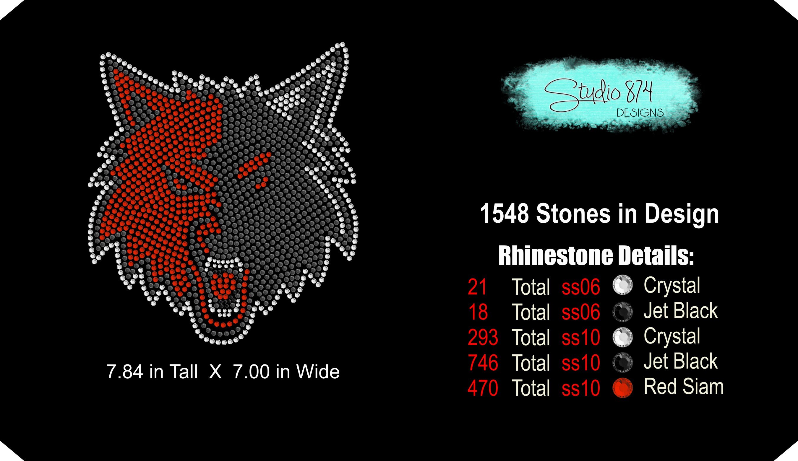 Wolves Rhinestone Letters Wolves Wolf Mascot Rhinestone Transfer Template School | Etsy
