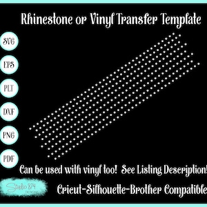Cheer Bow -Scattered Bow -  Rhinestone Transfer Template - Digital Download SVG