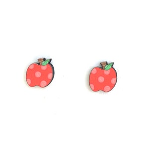Apple Stud Earring