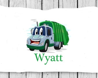 pc125 Garbage Truck PIllowcase
