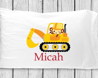 pc111 Monkey Excavator Pillowcase
