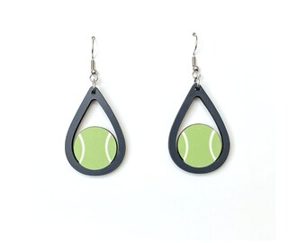 Tennis Teardrop Earring