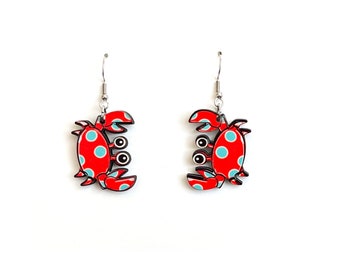 Crab Earrings