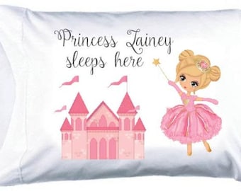 pc18 Blonde Princess Pillowcase