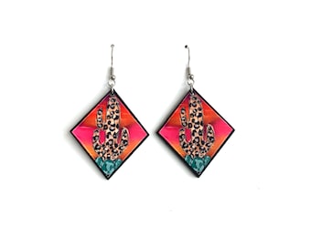 cer38 Cactus Earring