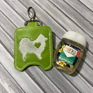 Älskar min Pomeranian / Spitz handsprithållare