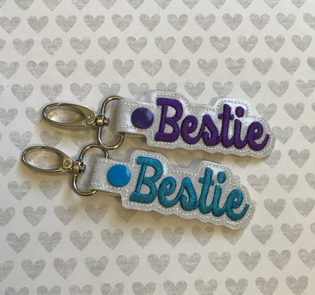 Besties Keychain Set - Etsy