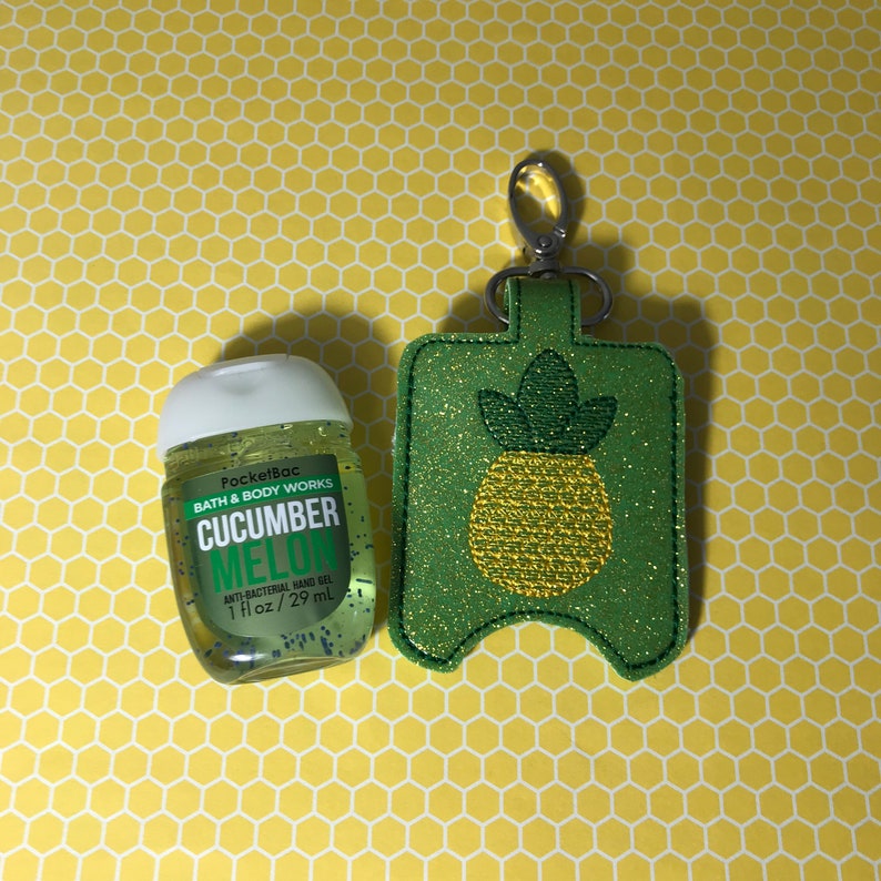 Pineapple Hand Sanitizer Holder