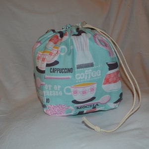 ¡¡¡REBAJAS!!! Bolso mediano con cordón para amantes del café