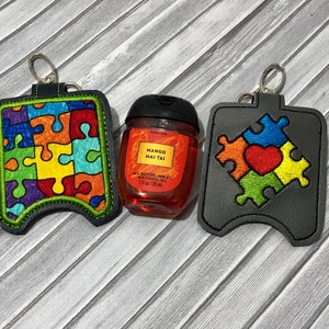 Autism Support Hand Sanitizer Holder