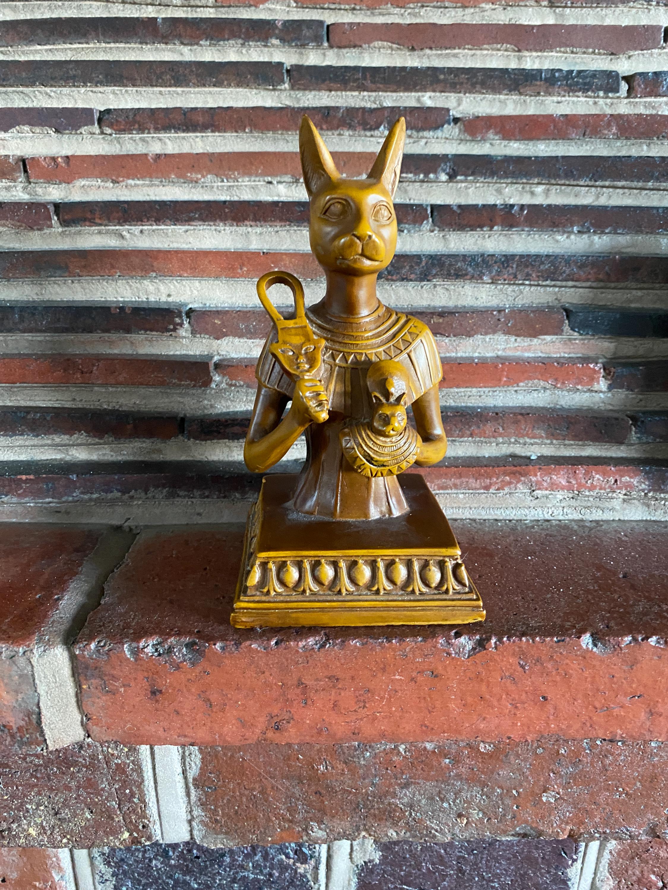 Bastet Cat Goddess Egypt Protection Sex Figurine - Etsy
