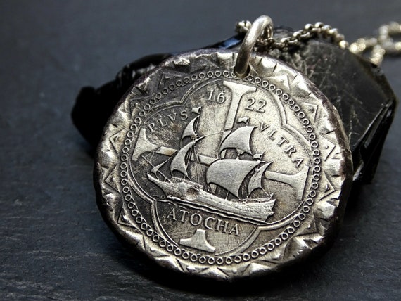 shipwreck coin pendant