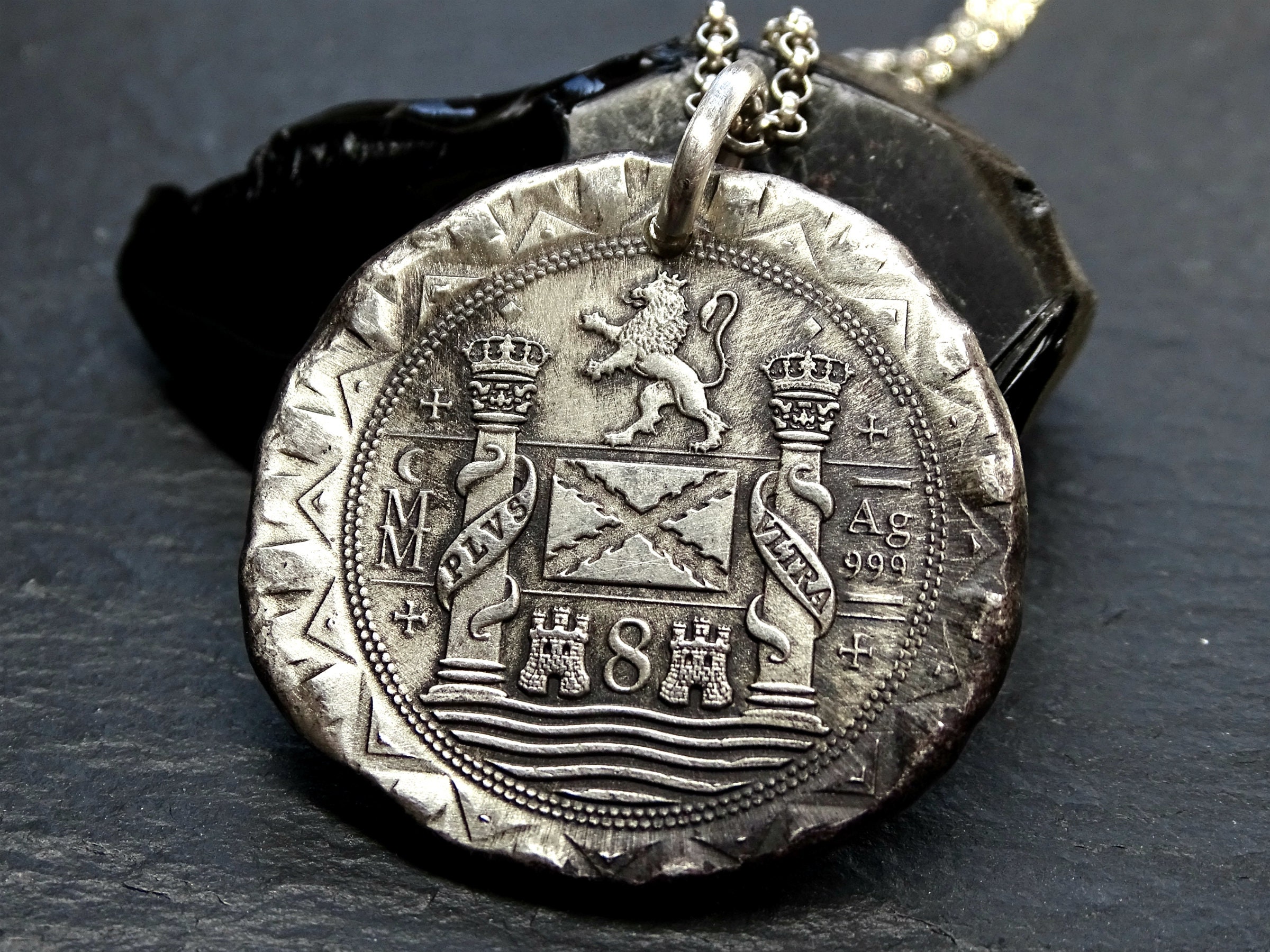 Atocha Coin Pendant Silver Silver 