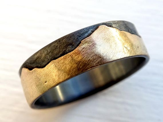 Mens outdoor wedding best sale rings
