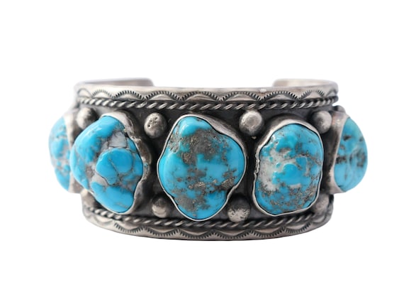 Xxl Gigantic Vintage Navajo 'Hot Air Balloon' Turquoise Native American Jewelry Silver Pendant Pin Old Xxl Gigantic Vintage Navajo 'Hot Air Balloon' Turquoise Native American Jewelry Silver Pendant Pin Old