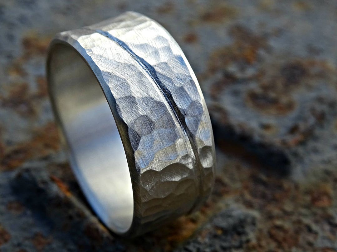 925 Silver Men Wedding Ring | Cubic Zircon Wedding Rings | Men Wedding Rings  Eternity - Rings - Aliexpress