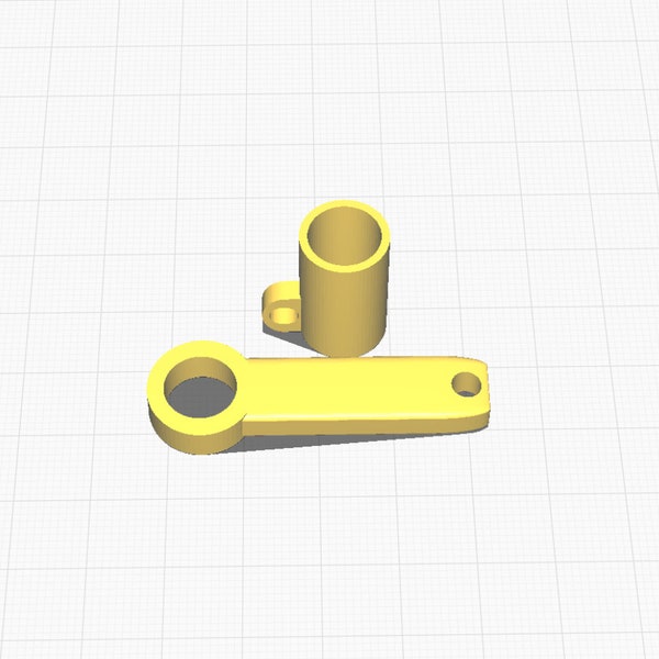 Straw Topper Cap Set Attachment for Charm | STL File for 3D Printing 8mm 8.5mm 9.5mm straw | straw cap | topper | Digital Download
