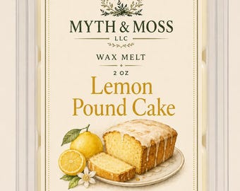 Lemon Poundcake Wax Melts