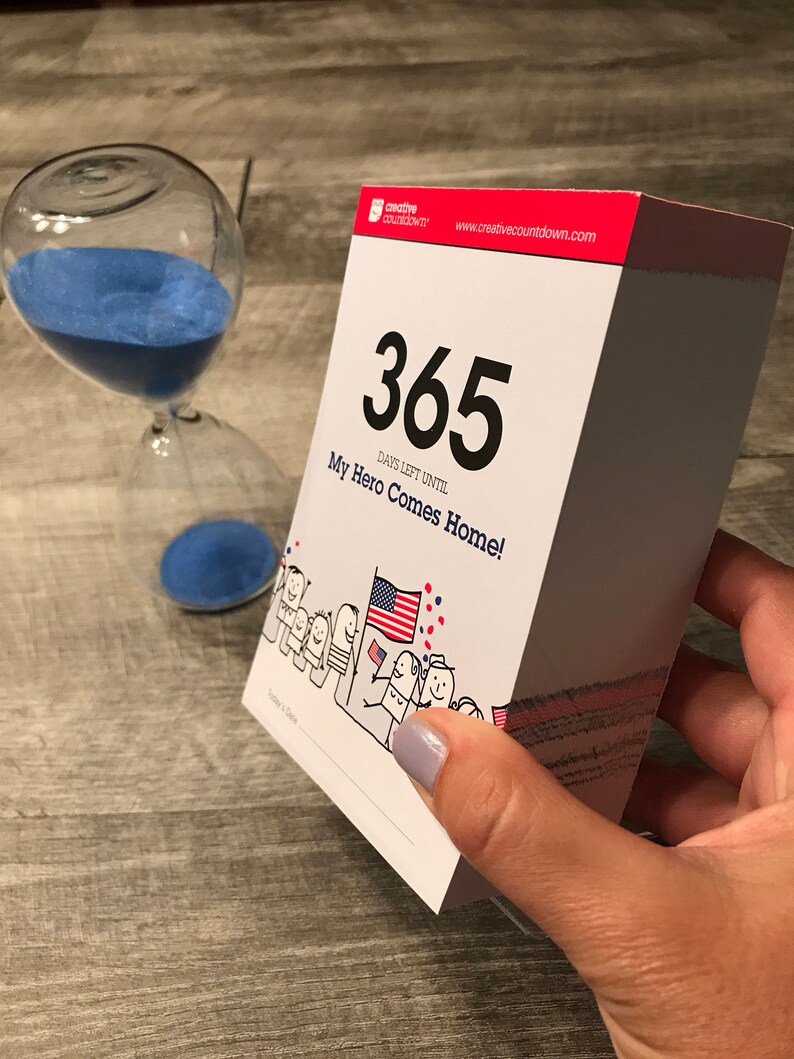 Days Until My Hero Comes Home One Year. Military Deployment image 3