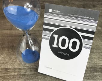 Countdown to your big event with a 100-day tear-off countdown calendar.