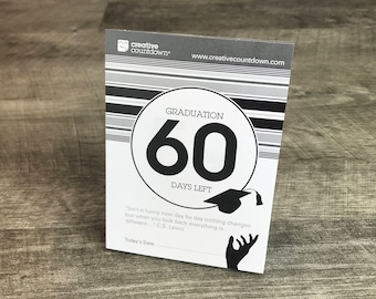 High School Graduation Countdown, 60-day Tear-off calendar