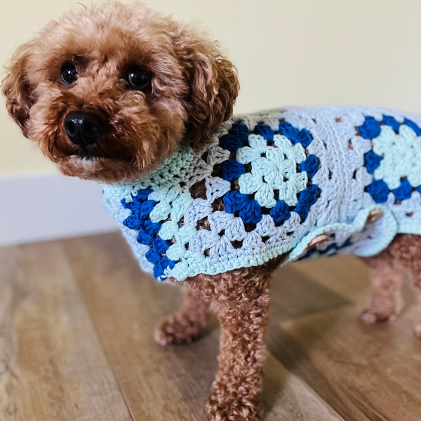 Granny Square Sweater Etsy