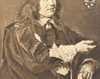Vintage Frans Hals Postcard: Stephan Geraedts Portrait, Dutch