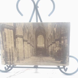 VW96G, GLASGOW, Ecosse, vue vintage, carte postale, la cathédrale de Glasgow