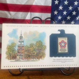 Storia dei francobolli americani nuovi, 4 luglio 1971, bicentenario americano, emissione di Postmasters Of America