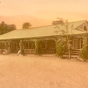 Vintage Hand farbige Postkarte, die Lodge, endlose Kavernen, Neumarkt, Virginia