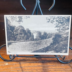 BB29, postal vintage view de la década de 1930, vista holandesa, papelera de gangas