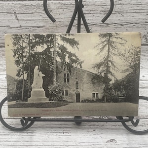 VW94G, DOMREMY, France, vue vintage, carte postale, maison natale de Jeanne d'Arc