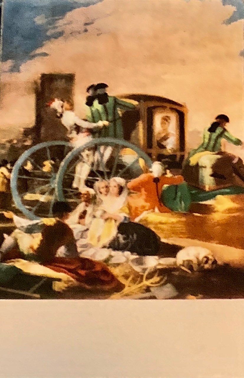 Antique Fine Arts Postcard, Fine Art Painting, The potter, El cacharrero, By Artist Goya