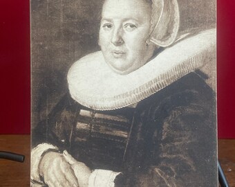 Postal con retrato de Frans Hals: Impresión artística vintage, AG69G