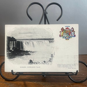 SMC7G, KANADA, selten, antik, Souvenir-Versandkarte, Niagara, Horseshoe Falls, Canadian View Card Co