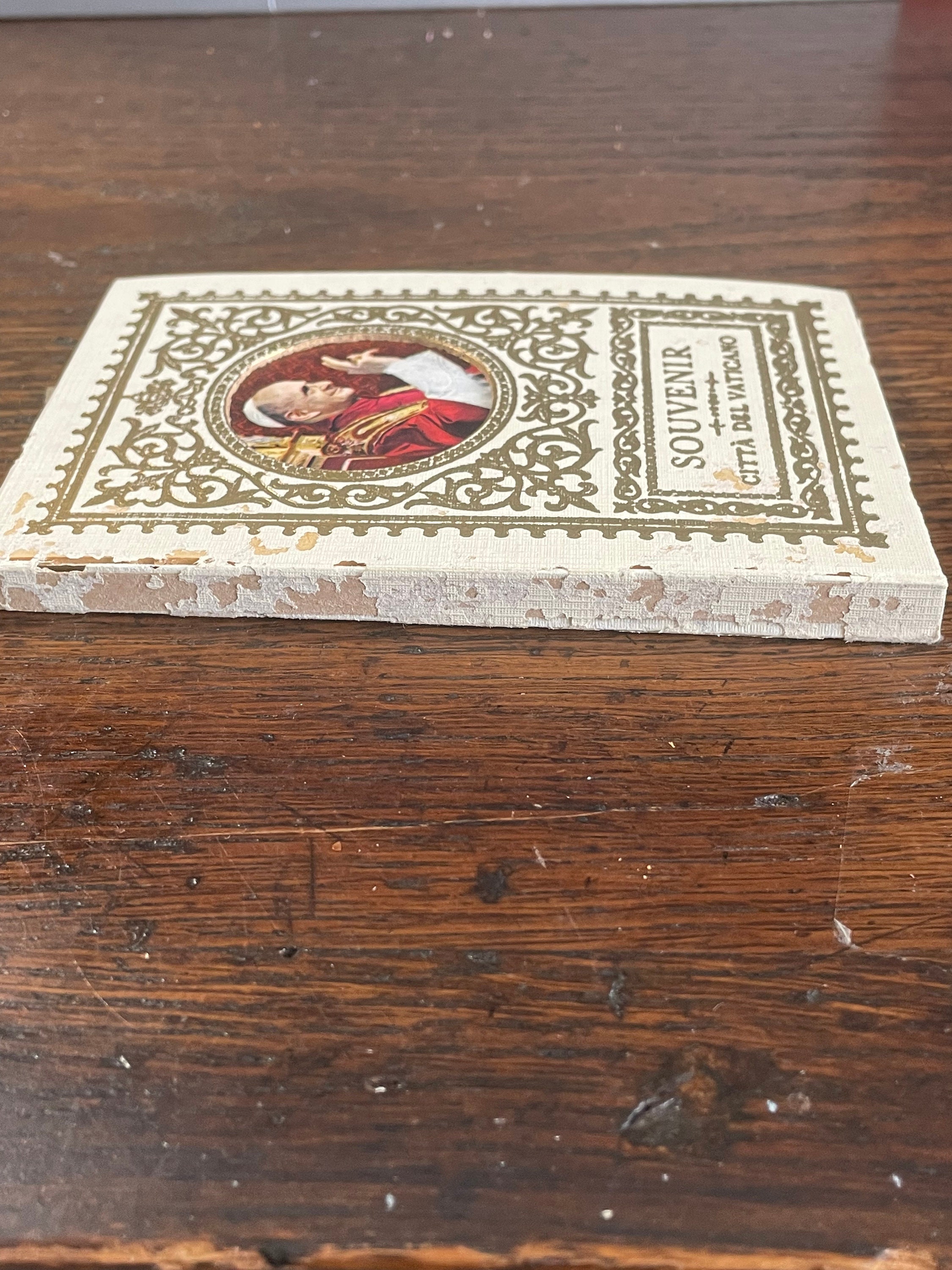 Antique Souvenir Booklet, Citta Del Vaticano, Postage Stamps