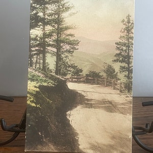 HC26G, Vintage Handkolorierte Postkarte, Lookout Mountain, Denver Mountain Parks, Albertype