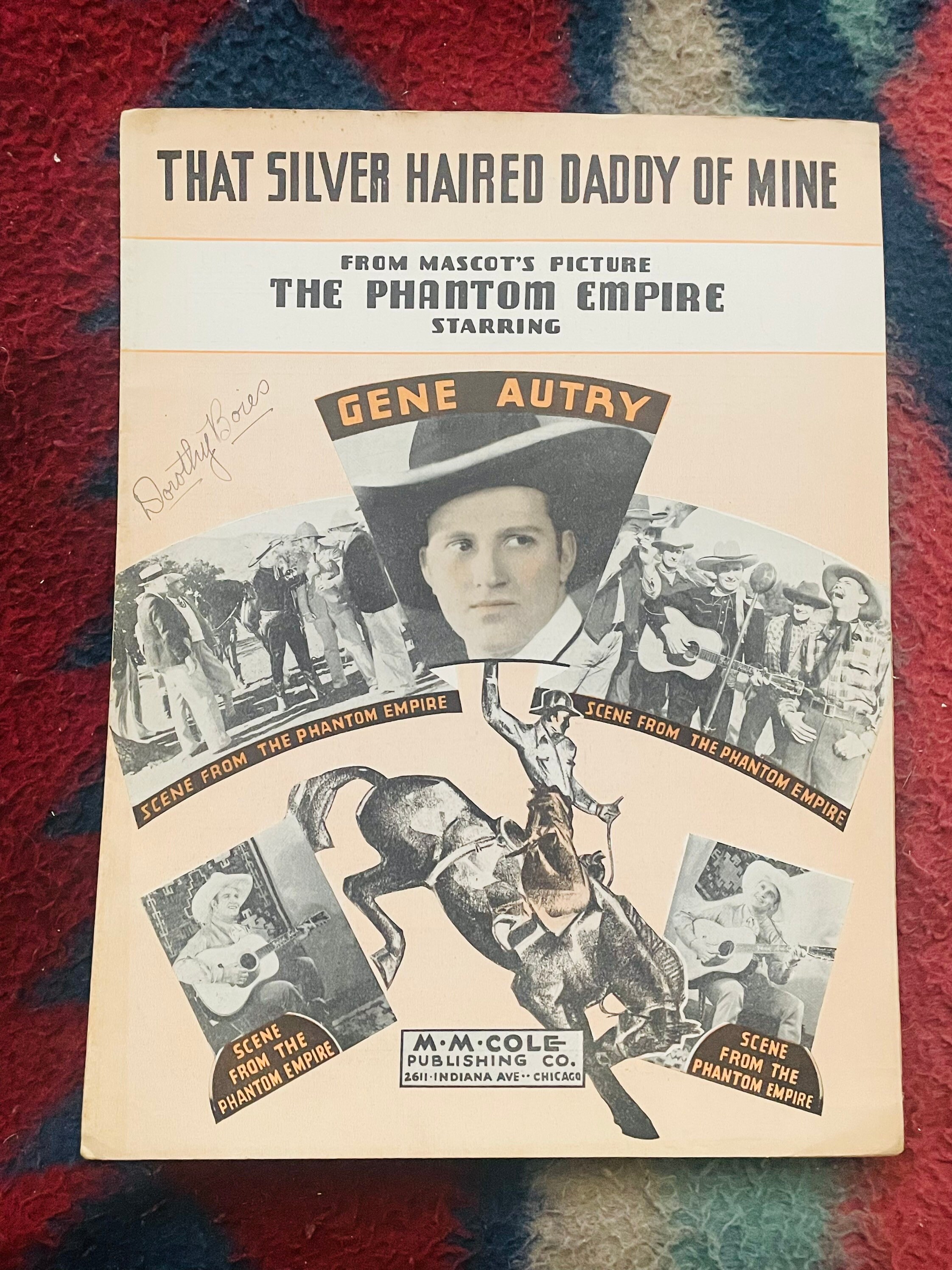 1932 Vintage Sheet Music That Silver Haired Daddy of Mine - Etsy