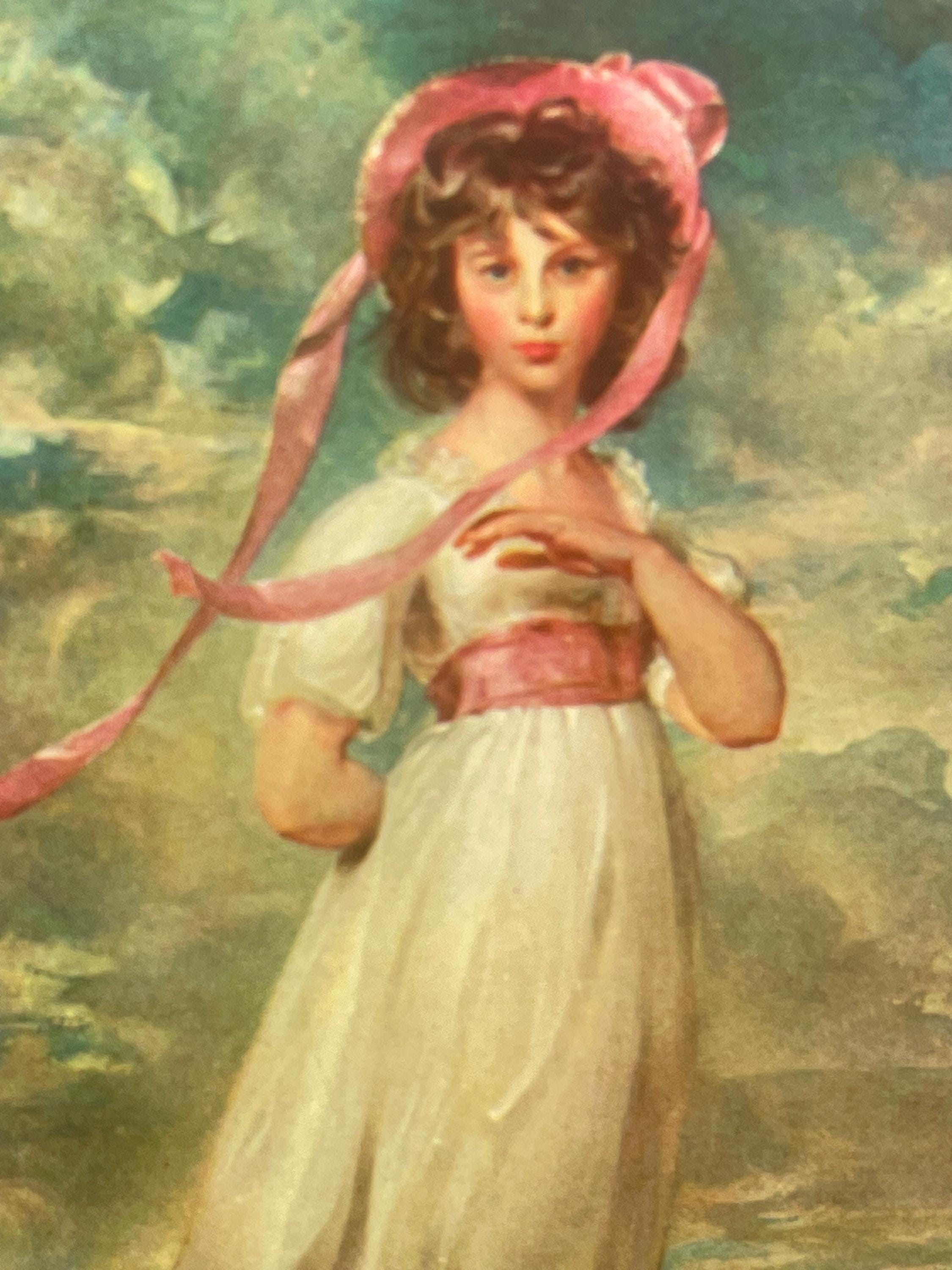 Vintage PINKIE. Miss Sarah Moulton Barrett Postcard, Sir Thomas