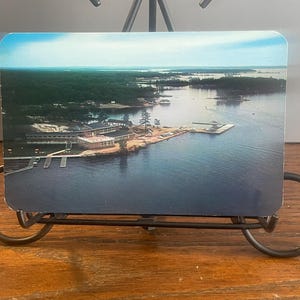 VW70G, Vintage, KANADA, Ansicht, Postkarte, Luftaufnahme, Delawana Inn, Honey Habour, Georgian Bay, Sterling Fotos, Pub