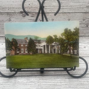 HC60G, Vintage handkolorierte Postkarte, The Mimslyn, Hotel Of Distinction, Luray, Virginia