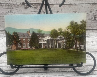 HC60G, Vintage Hand Colored Postcard, The Mimslyn, Hotel Of Distinction, Luray, Virginia