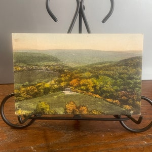 HC13G, Vintage, NEW YORK, handkoloriert, Postkarte, Freizeitfeld, StAndAndrew Nationalschrein, Graymoor