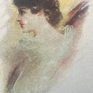 PO7G, antiek, portret, ansichtkaart, SUZANNE, Petite Young Lady, GS Porter