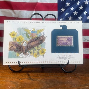 Geschiedenis van Amerikaanse muntzegels, uitgegeven op 15 december 1937, Amerikaanse Maagdeneilanden, uitgave van Postmasters of America